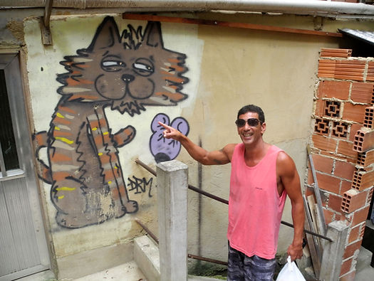 Le surnom de Jair : Gato seco, le chat sec, parce qu'il bouge tout le temps mais ne transpire jamais !