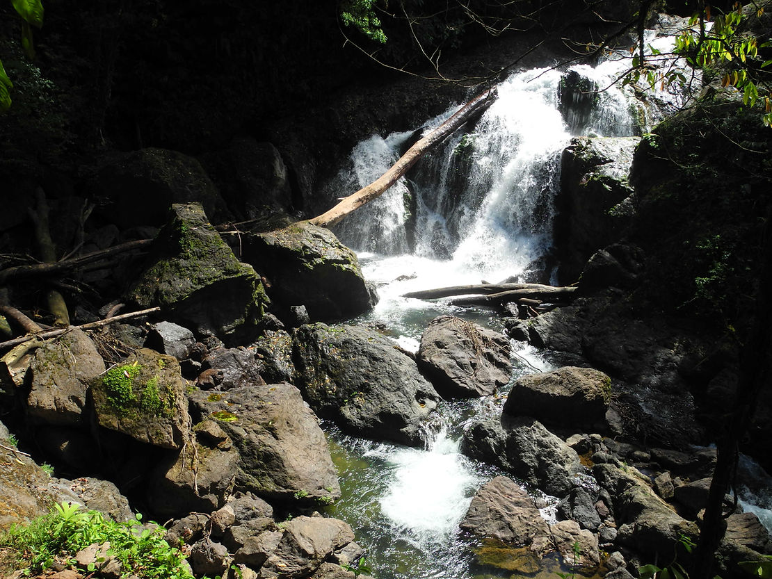 La cyclopéenne cascade du Rio Agujitas.