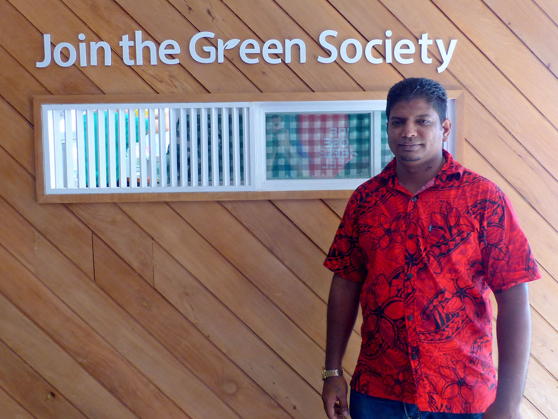 Vineet Chandra, doctorant à l'USP.