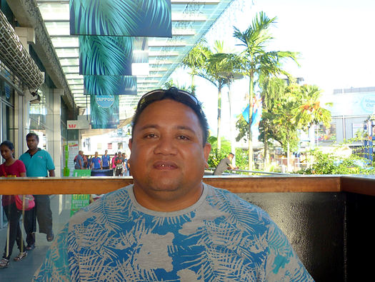 Peni Hausia, doctorant à l'USP.